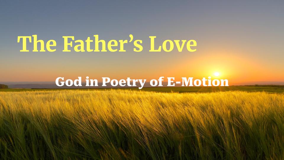 Read more about the article The Father’s love